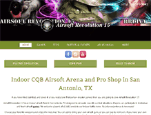 Tablet Screenshot of airsoftrevolution15.com